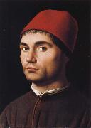 Antonello da Messina Portrai of a Man oil painting artist